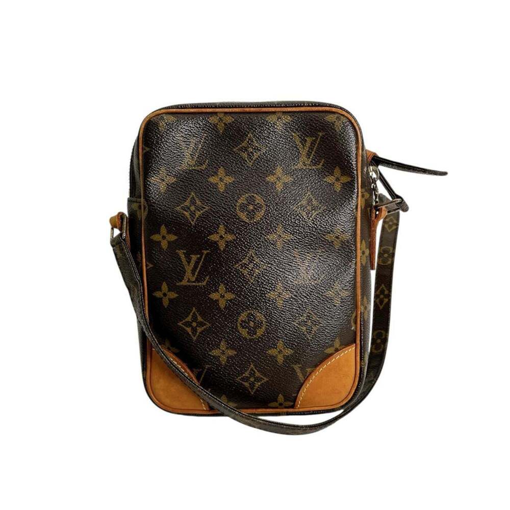 LOUIS VUITTON Authentic Brown Monogram Canvas Shoulder Bag - Picture 2 of 16